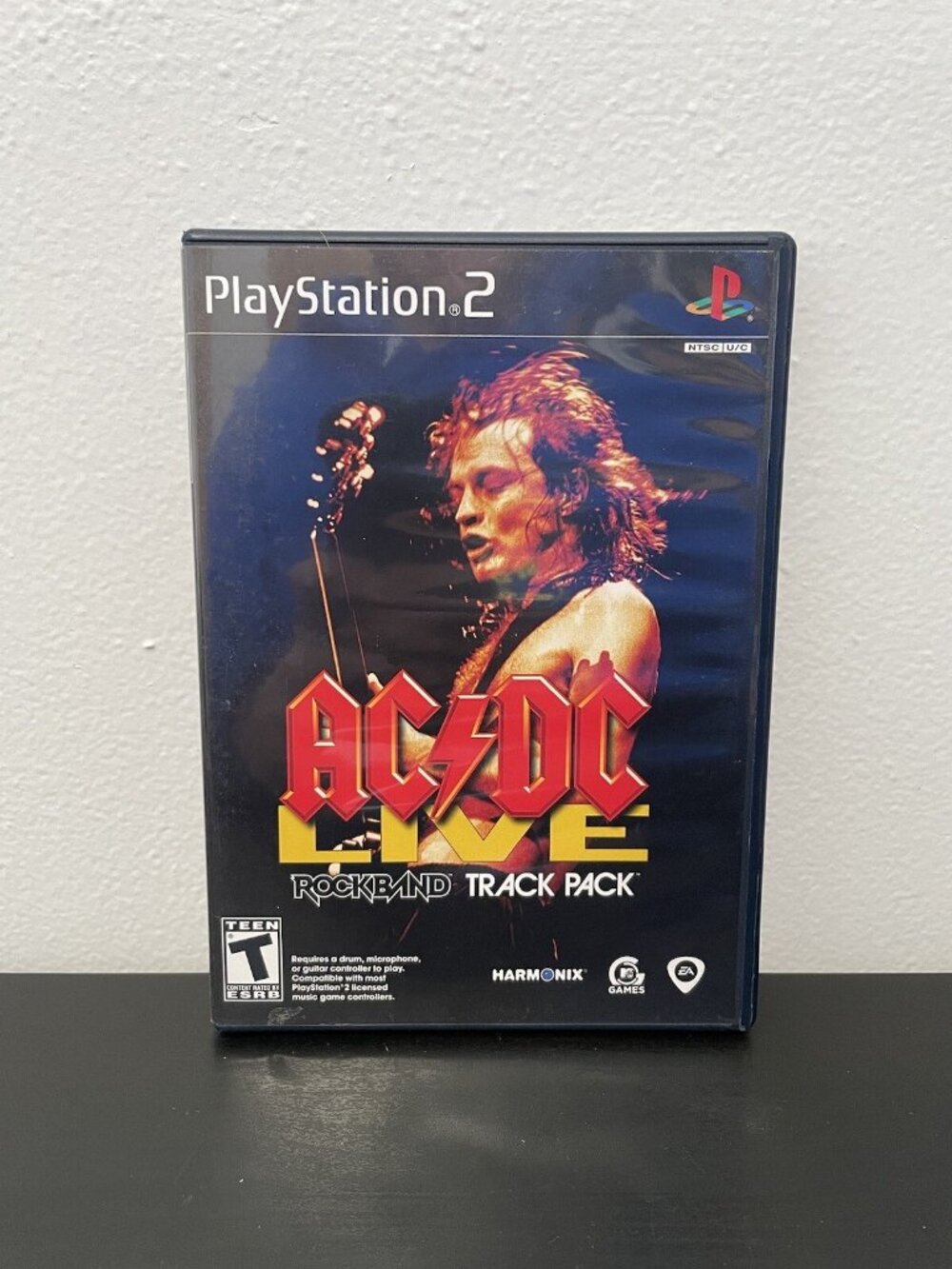 AC/DC Live Rock Band Track Pack - PS2 - Complete - PlayStation 2 - ACDC - Game